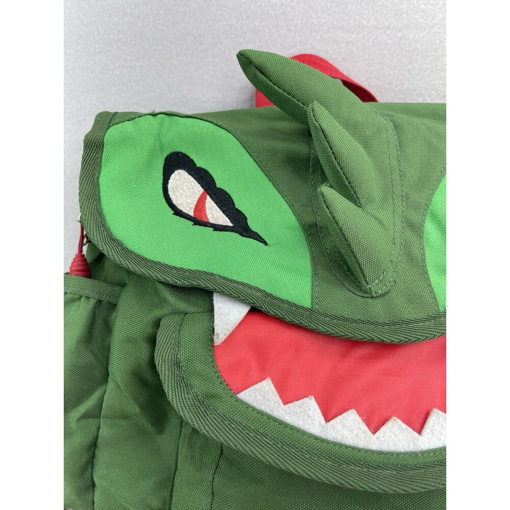 Dinosaur Backpack 10” Green Bixbee Toddler Kids Bag Lightweight Water Res - Picture 4 of 13